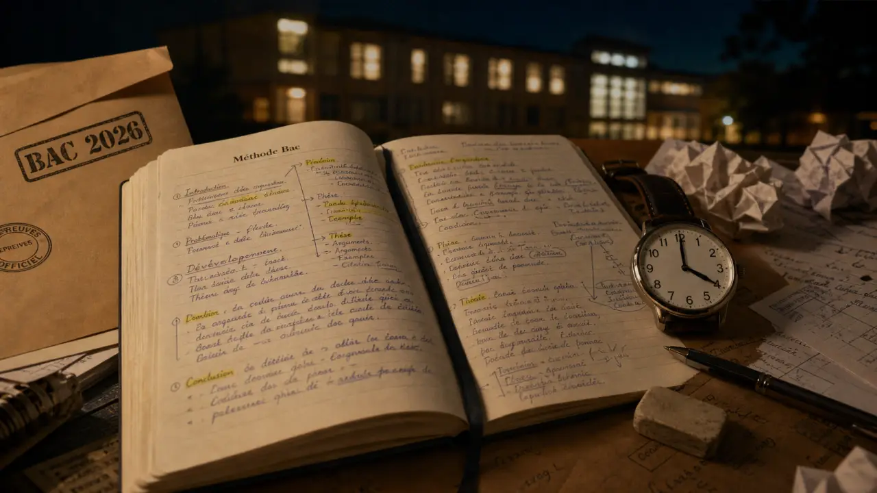 Ecrit de francais bac : choix dissertation, commentaire en 4 heures
