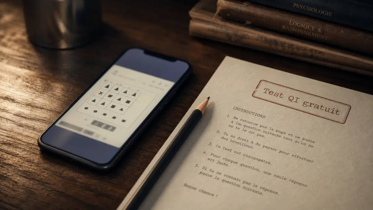 Test qi gratuit et fiable : score immédiat en ligne