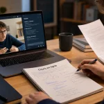 Acadomia cours en ligne en visio avec professeur sélectionné