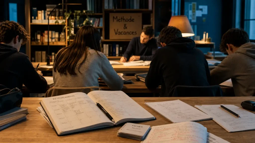 Alveus soutien scolaire et stage pendant les vacances : méthode et confiance en petit groupe