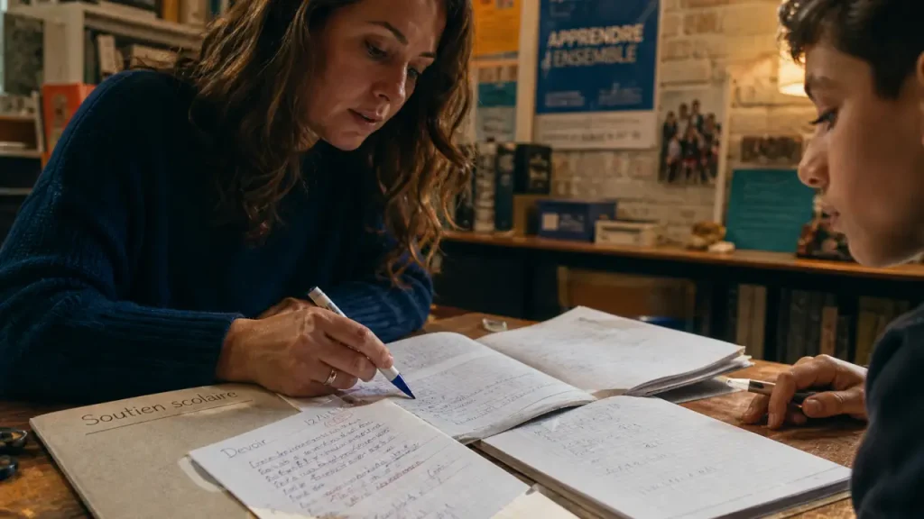 Association soutien scolaire Toulon : aide aux devoirs en salle associative