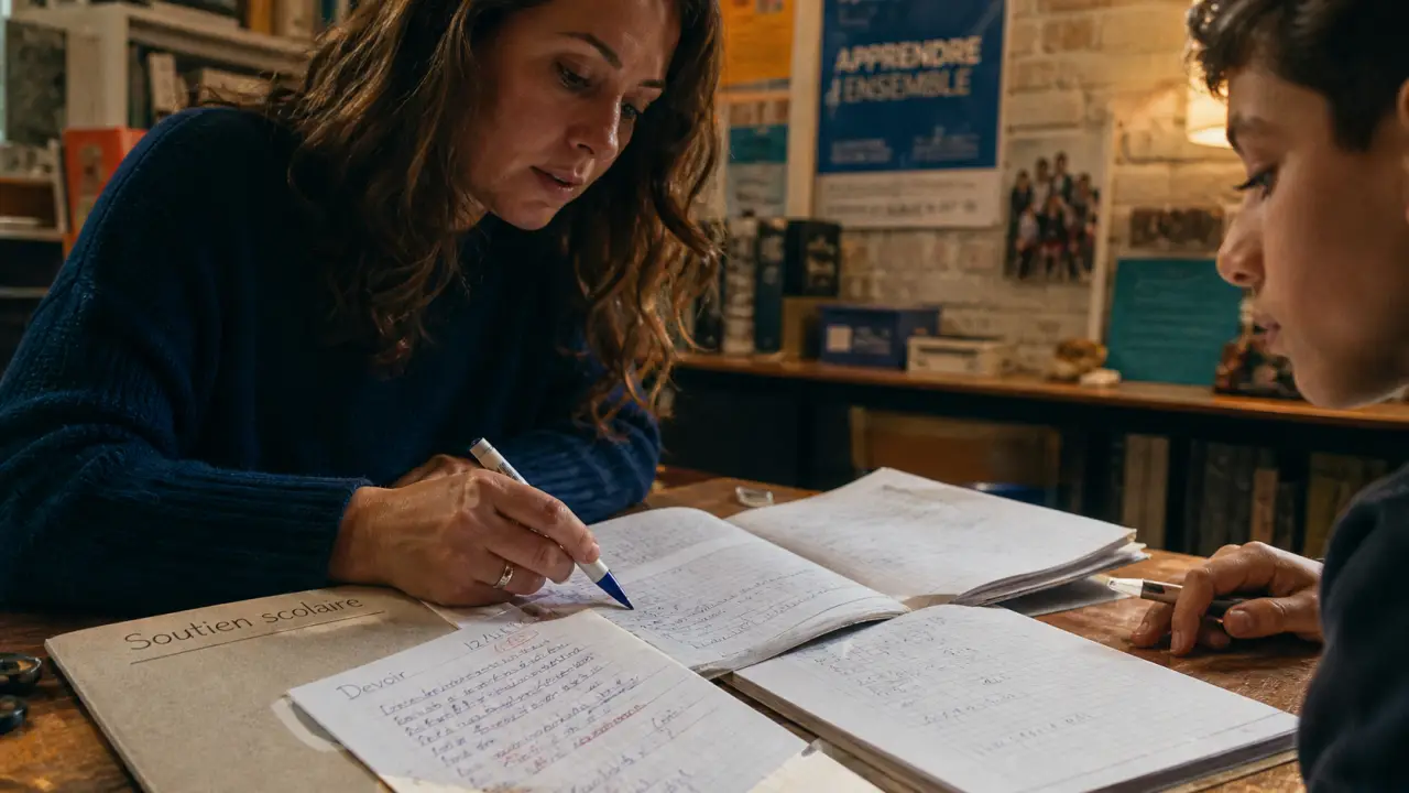Association soutien scolaire Toulon : aide aux devoirs en salle associative