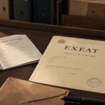 Certificat radiation école EXEAT : document scolaire