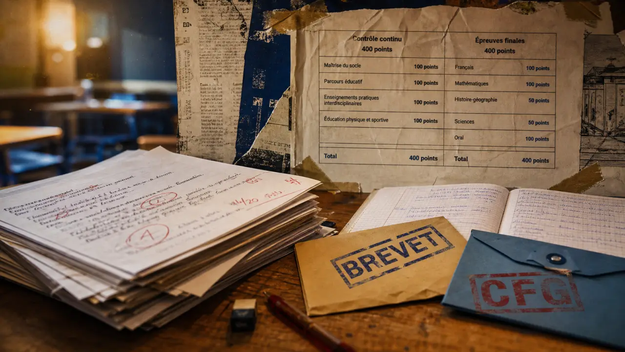 Différence CFG et brevet des collèges : public concerné