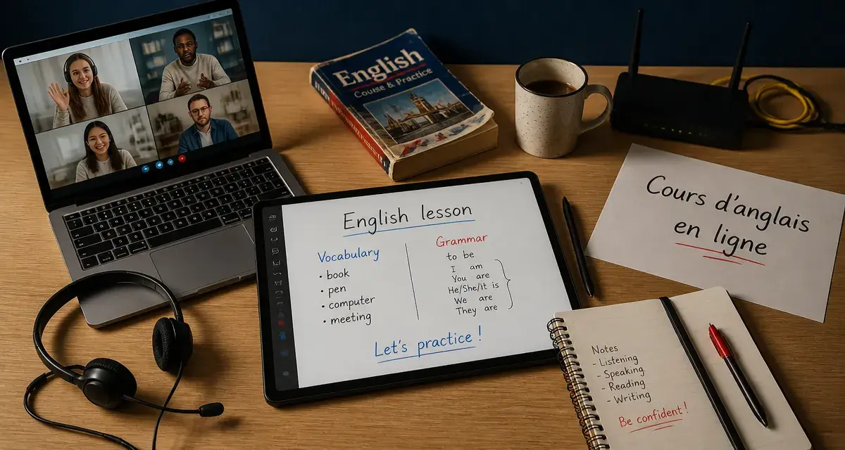 Donner des cours d’anglais en ligne en visioconférence