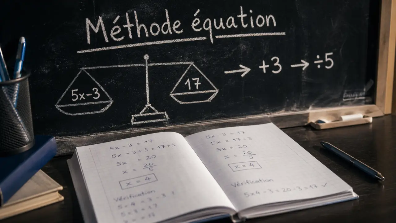 Équation 3eme : résoudre avec parenthèses, fractions et produit nul