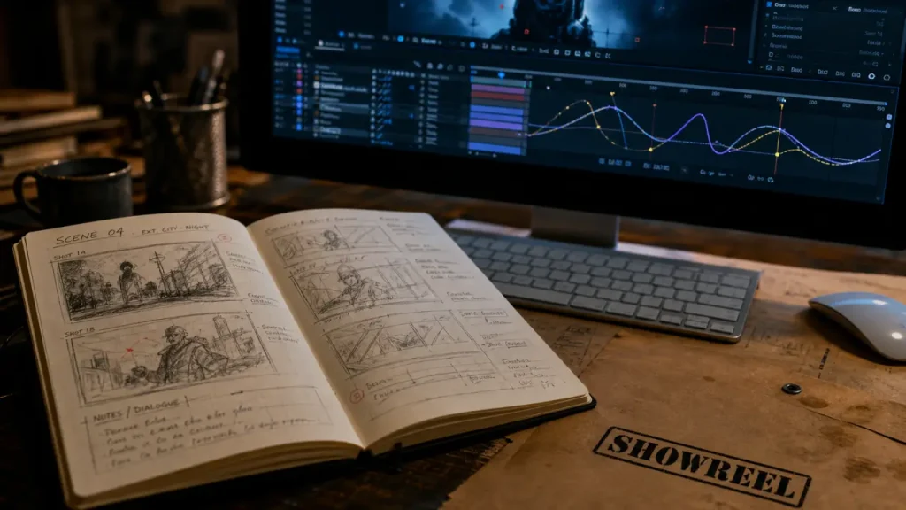 Formation motion design After Effects showreel