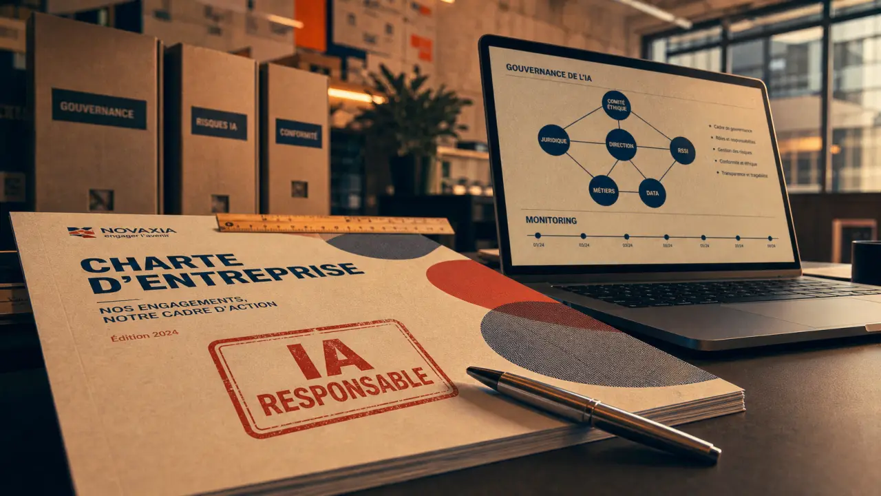Intelligence artificielle responsable : charte de gouvernance et monitoring IA en entreprise