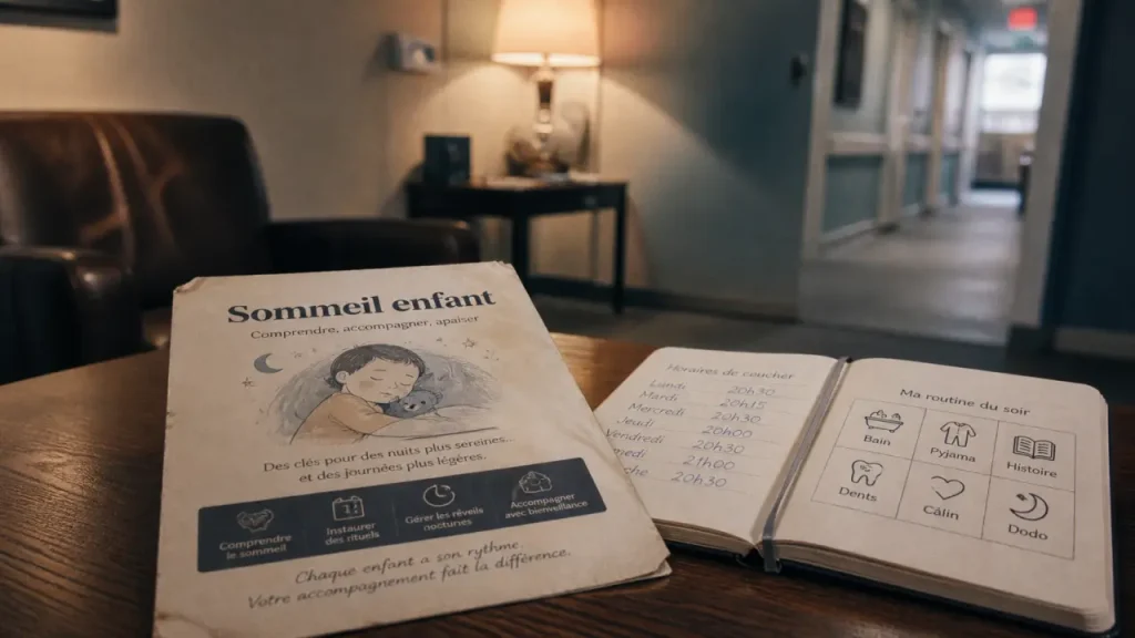 Spécialiste sommeil enfant : accueil et rendez-vous pour le sommeil enfant