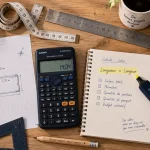 Calcul metre carré : télémètre et mètre ruban pour mesurer une pièce en m2