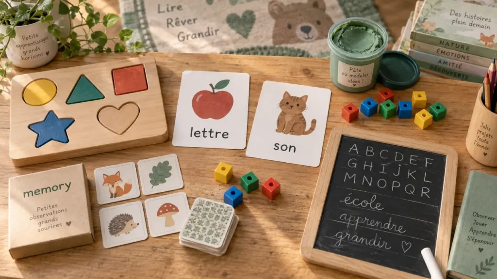 Jeux éducatifs pour maternelle : les choisir selon l’âge et la compétence visée