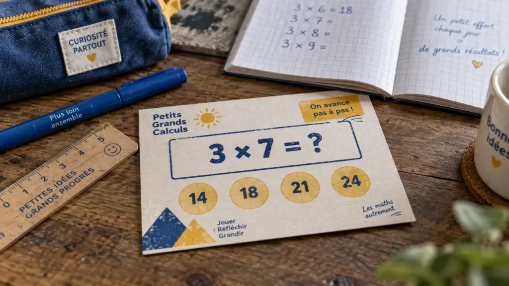 Jeu multiplicator pour mémoriser les tables en 10 minutes